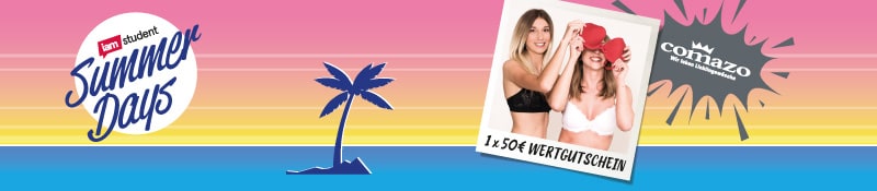 Diesen Samstag verlosen wir 1x 50€ Gutschein von Comazo.