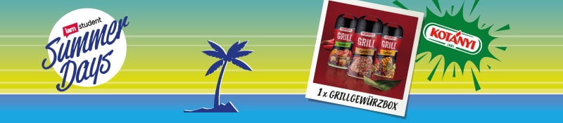 Diesen Freitag verlosen wir eine Grill-Gewürzbox von KOTÁNYI.