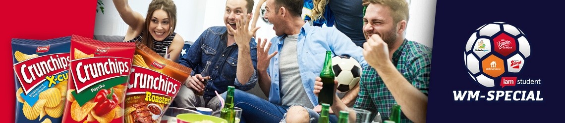 Tickets fürs Frequency und Crunchips gewinnen - So snackt man weltmeisterlich!