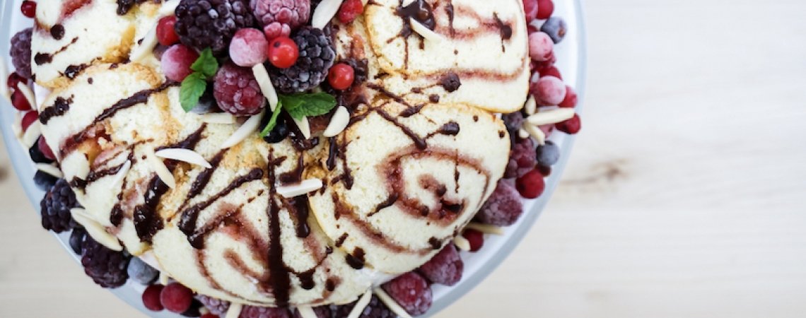 Charlotte Royal mit Beeren