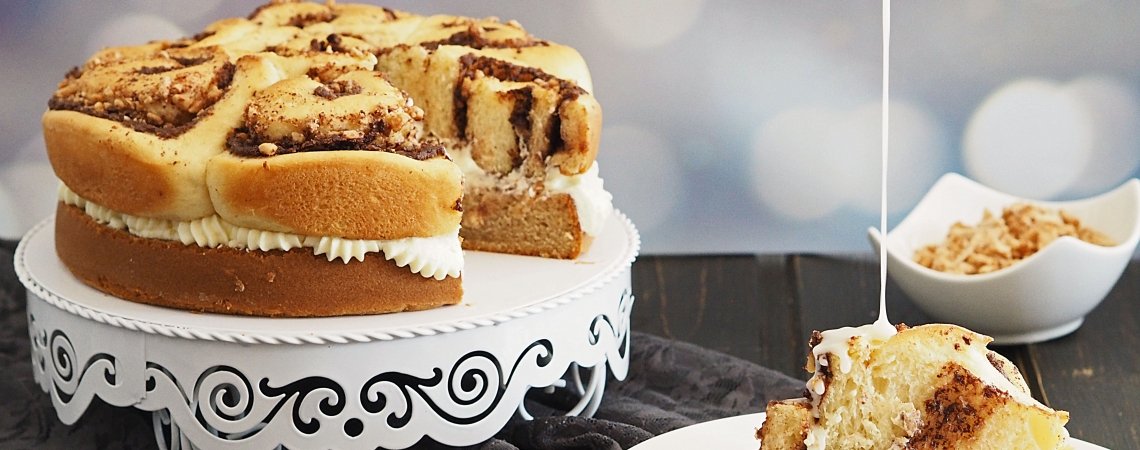 Schoko-Zimt-Schneckenkuchen