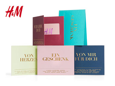 4x H&M Gutschein im Wert von je 25€