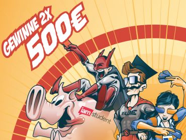 2x500€ zum Semesterstart