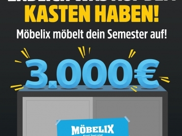 Gewinne 3x1000€ zum Start des SoSe18!