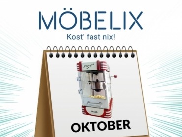 Gewinne 3x1 Popcornmaker von Möbelix!