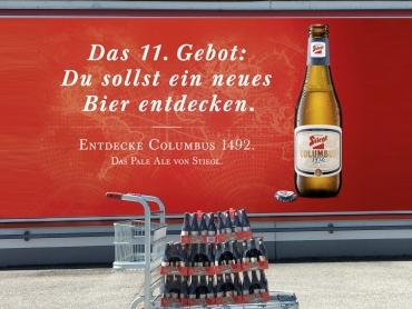 Gewinne 10 Trays Stiegl-Columbus!
