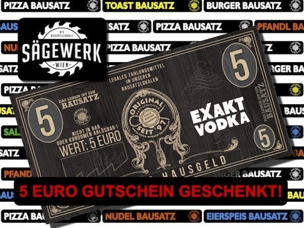 Schmausen nach Bausatz-Prinzip.