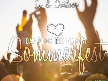 Hol dir deinen gratis Spritzer beim Electric Forest Sommerfest!