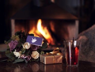 Zu Weihnachten Blumen schenken