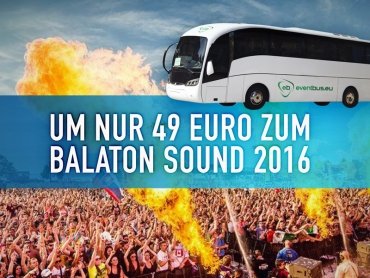 iamstudent und eventbus.eu bringen dich zum Balaton Sound!