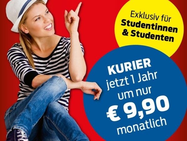 Das beste Angebot hab' ich vom Kurier!