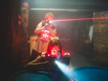 Was für ein Tag für Laser Tag!