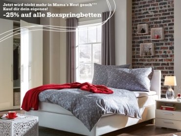 Jetzt wird nicht mehr in Mama's Nest gesch***
