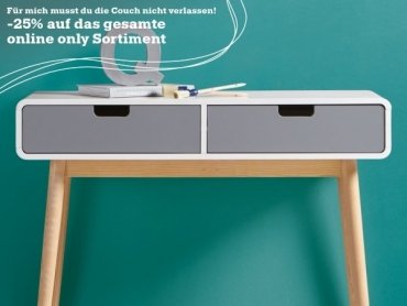 Für mich musst du die Couch nicht verlassen!