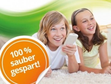 Grüne Energie, grünes Zuhause.