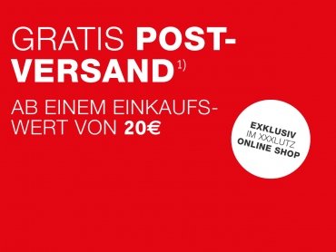 XXXLutz verschickt's gratis!